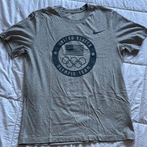 Nike Gray Olympic Team Men's T-Shirt